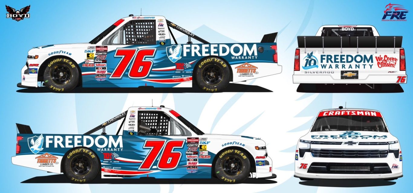 Freedom Racing Enterprises Spencer Boyd 704 Designz